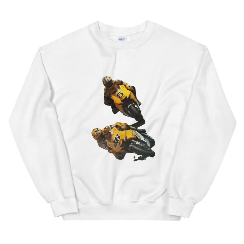 Valentino Rossi and Colin Edwards Sweatshirt