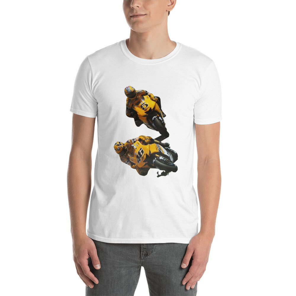 Valentino Rossi and Colin Edwards T-Shirt