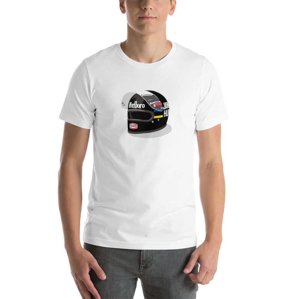 John Hunt 1976 Helmet T-Shirt