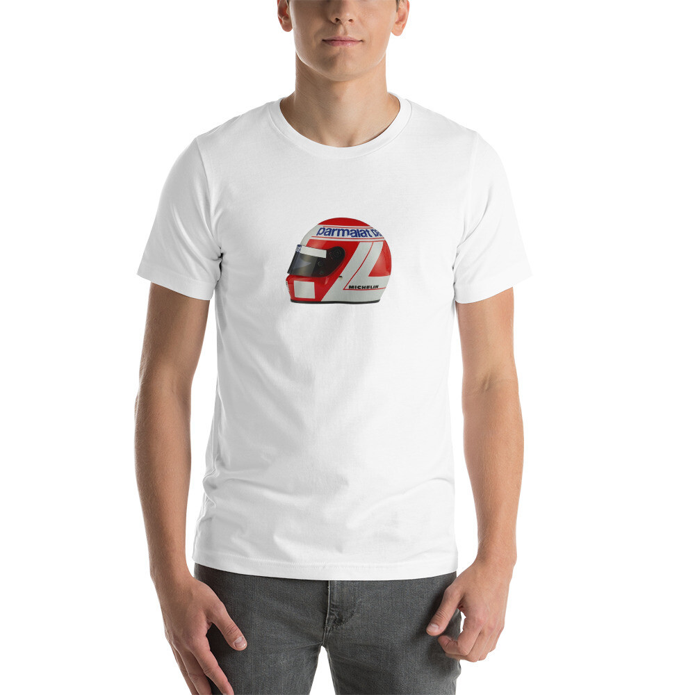 Niki Lauda 1984 F1 Helmet T-Shirt