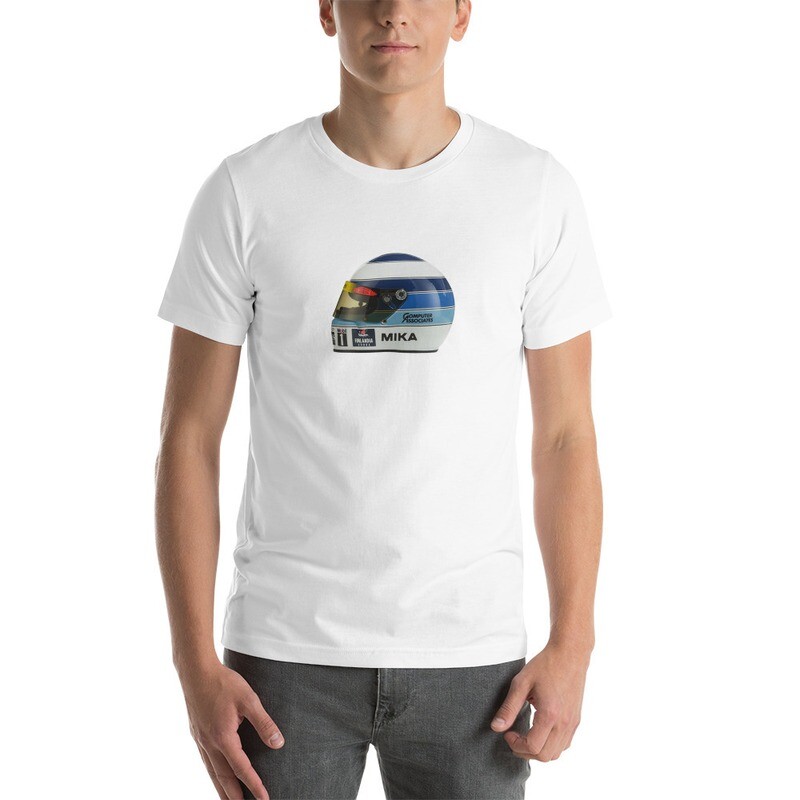 Mika Hakkinen F1 Helmet T-Shirt