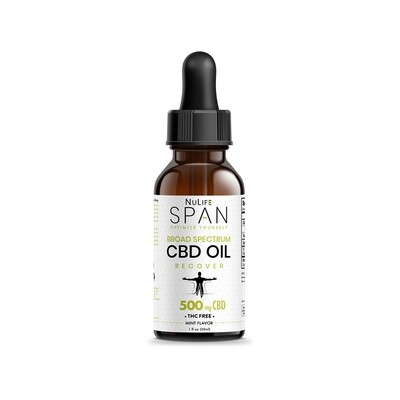 500mg Recover Broad Spectrum Oil