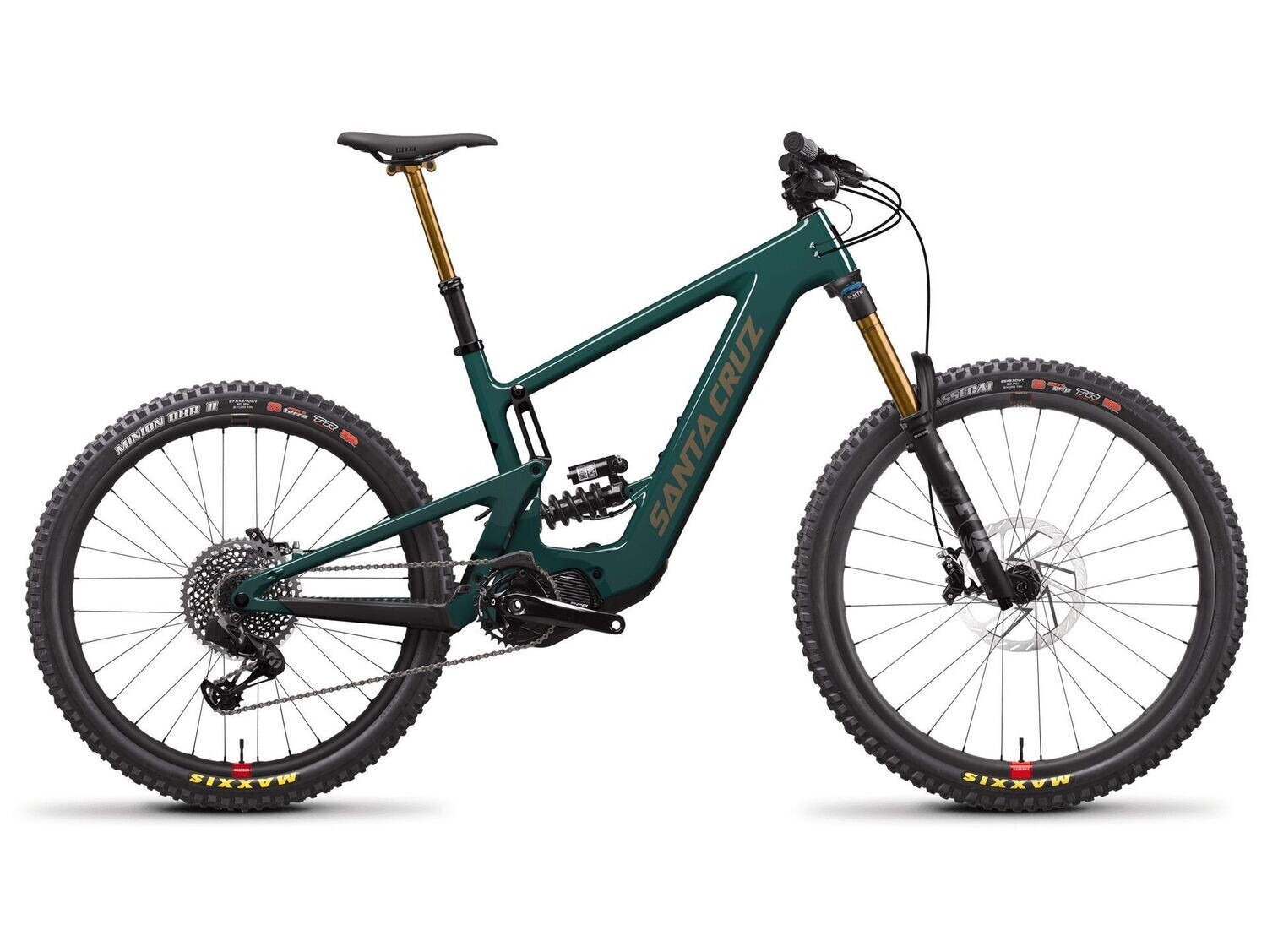 SANTA CRUZ - BULLIT - CC - X01 AXS RSV COIL - Hunter Green