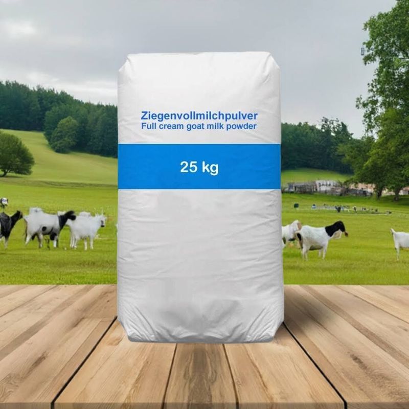 Ziegenvollmilch-Pulver 25 kg Sack Ziegenvollmilch-Pulver 25 kg Sack