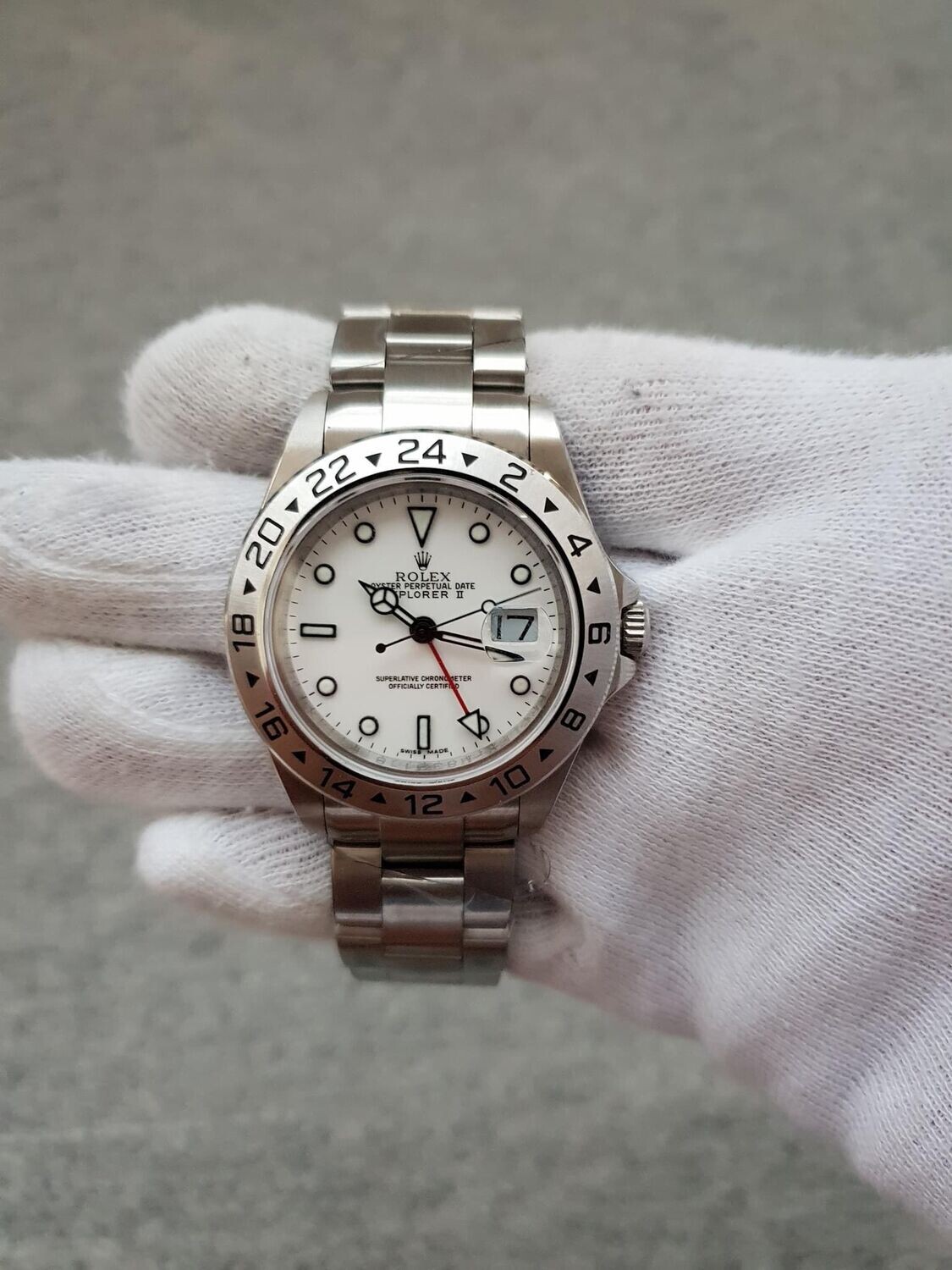 EXPLORER WHITE DIAL 40mm