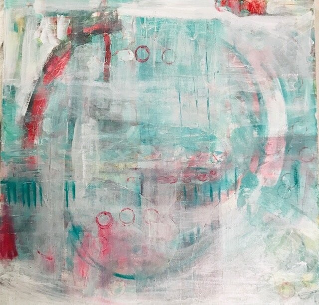 Peace and Love 24"x24" - Sold