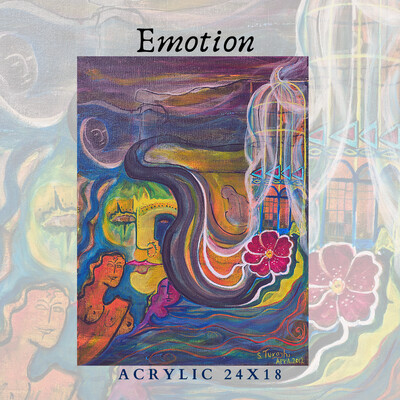 Emotion - – Acrylic 24x18