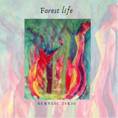 Forest Life - Acrylic 24