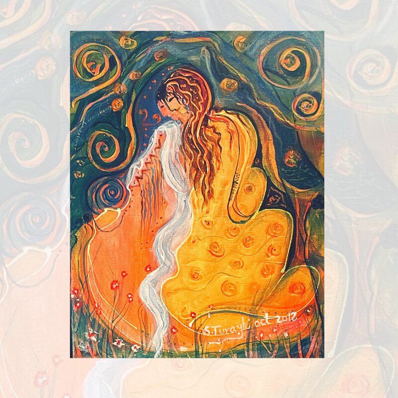 Soulmate - Acrylic11"x14"