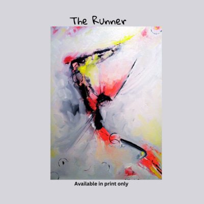 The Runner- available in any size print - starting size 8x10 $30