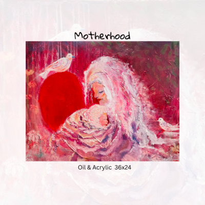Motherhoods - Oil & Acrylic 30