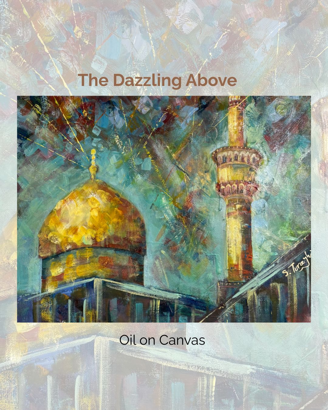 The Dazzling above- Oil 18x14