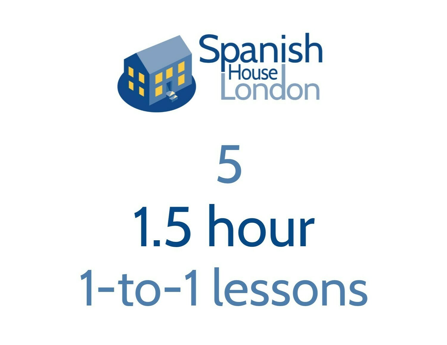 Five 1.5 hour 1-to-1 lessons