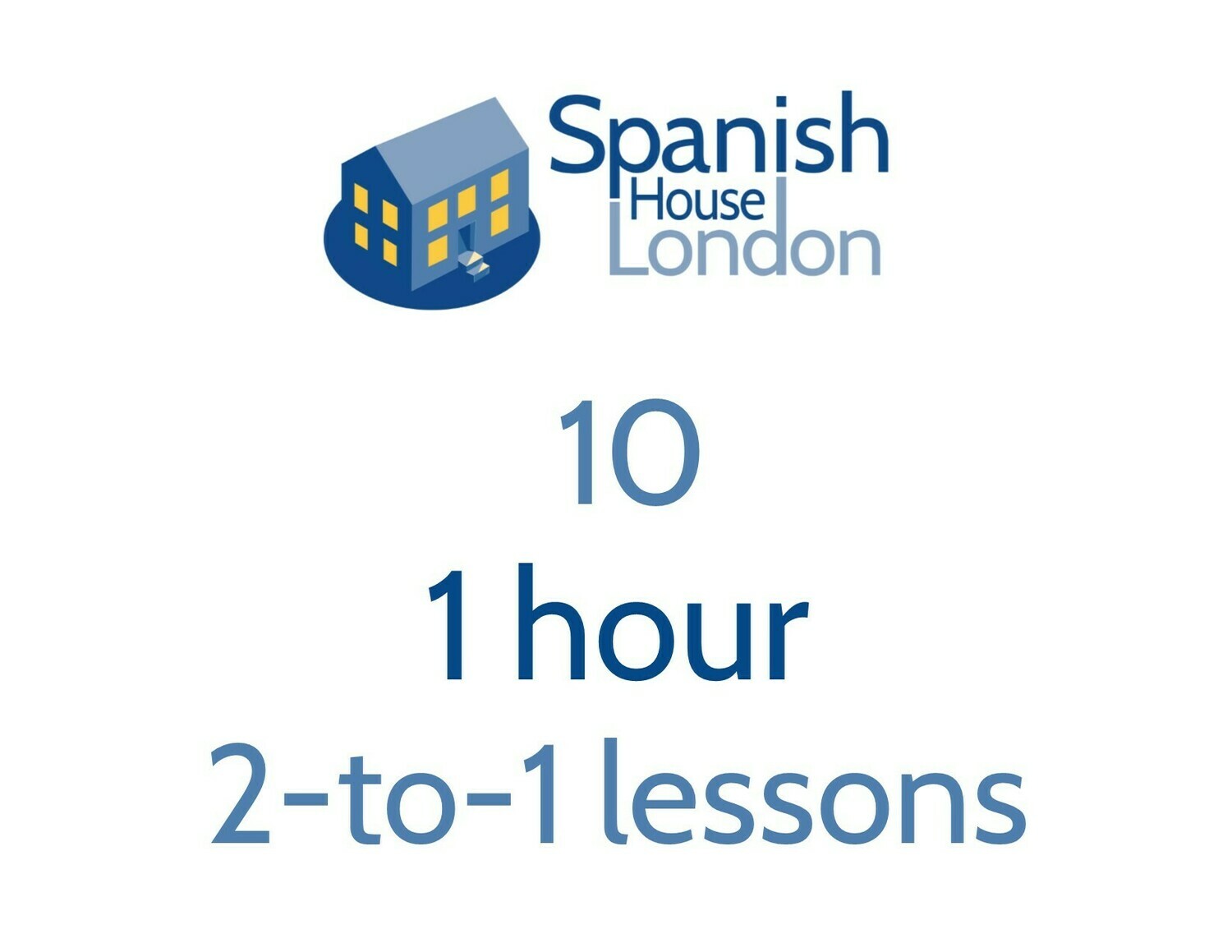 Ten 1-hour 2-to-1 lessons