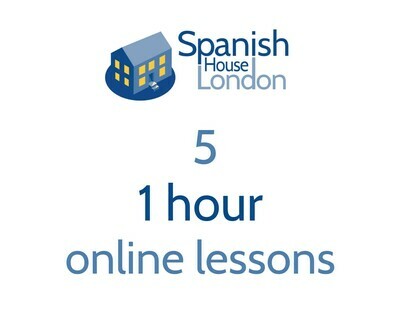 Five 1 hour 1-to-1 Online Lessons