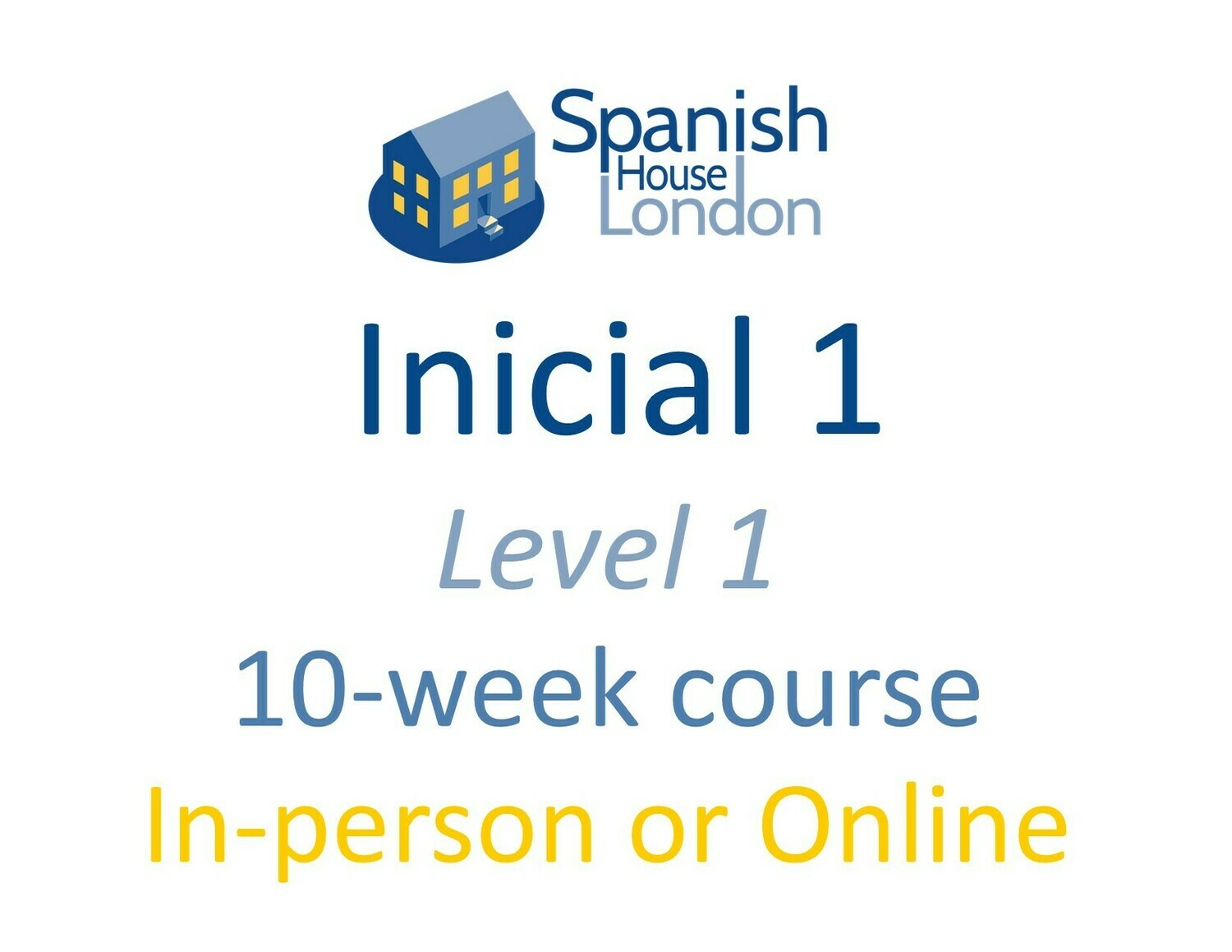 Inicial 1 Course starting on 19th May at 7.30pm in Clapham North Inicial 1 Course starting on 19th May at 7.30pm in Clapham North