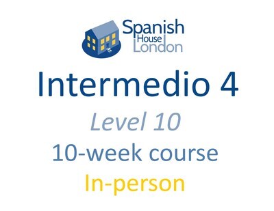 Intermedio 4 Course starting on 5th September at 7.30pm in Clapham North