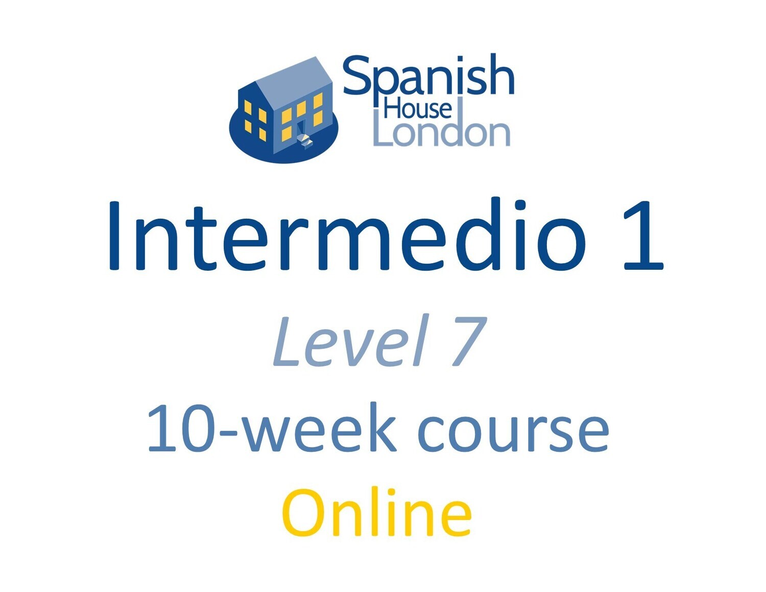 Intermedio 1 Course starting on 3rd October at 6pm