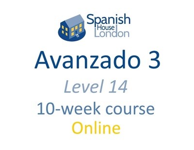 Avanzado 3 Course starting on 19th February at 6pm Online