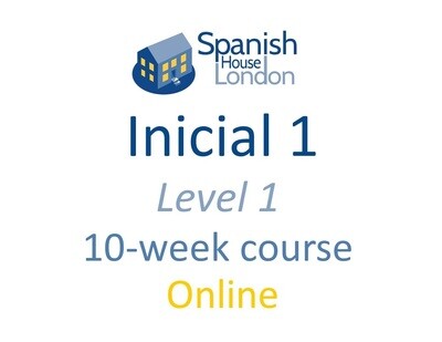 Inicial 1 Course starting on 11th June at 7.30pm Online