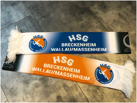Fan-Schal mit HSG- und UB19-Logo
