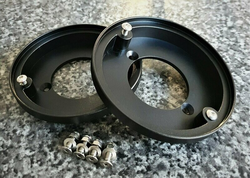 Land Rover Defender 95mm Front ULTRA Slim Lamp Plinths