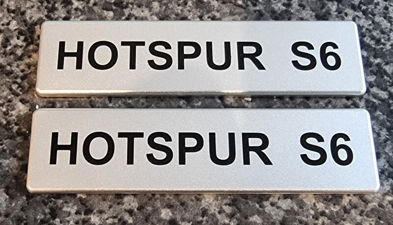 Land Rover Stage One V8 6x6 Hotspur Badges