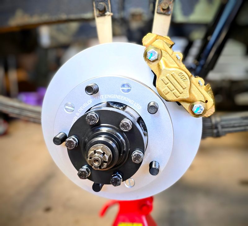 Series Land Rover Rear Disc Brake Kit COMPLETE