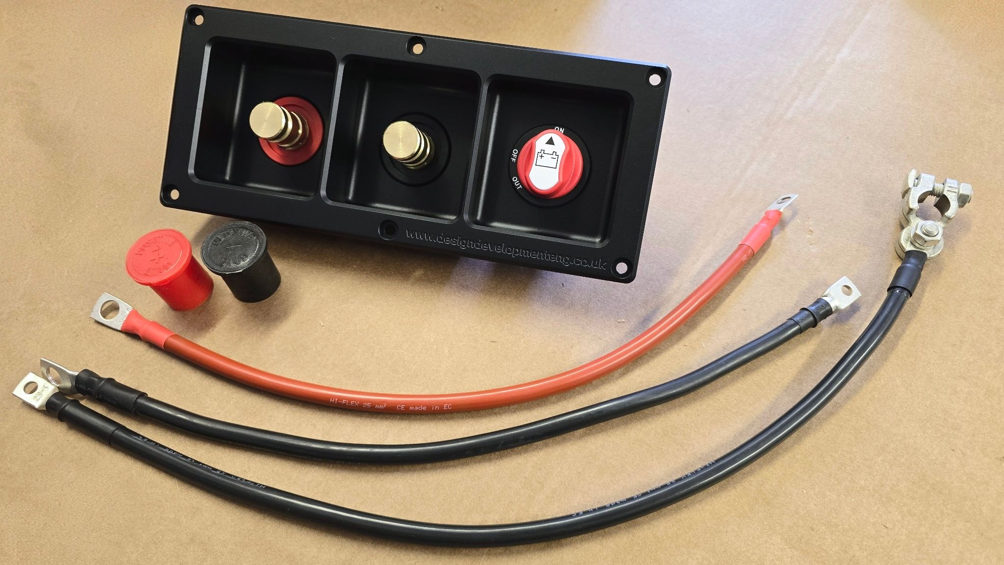 Land Rover Defender Jump Start / Isolator Panel