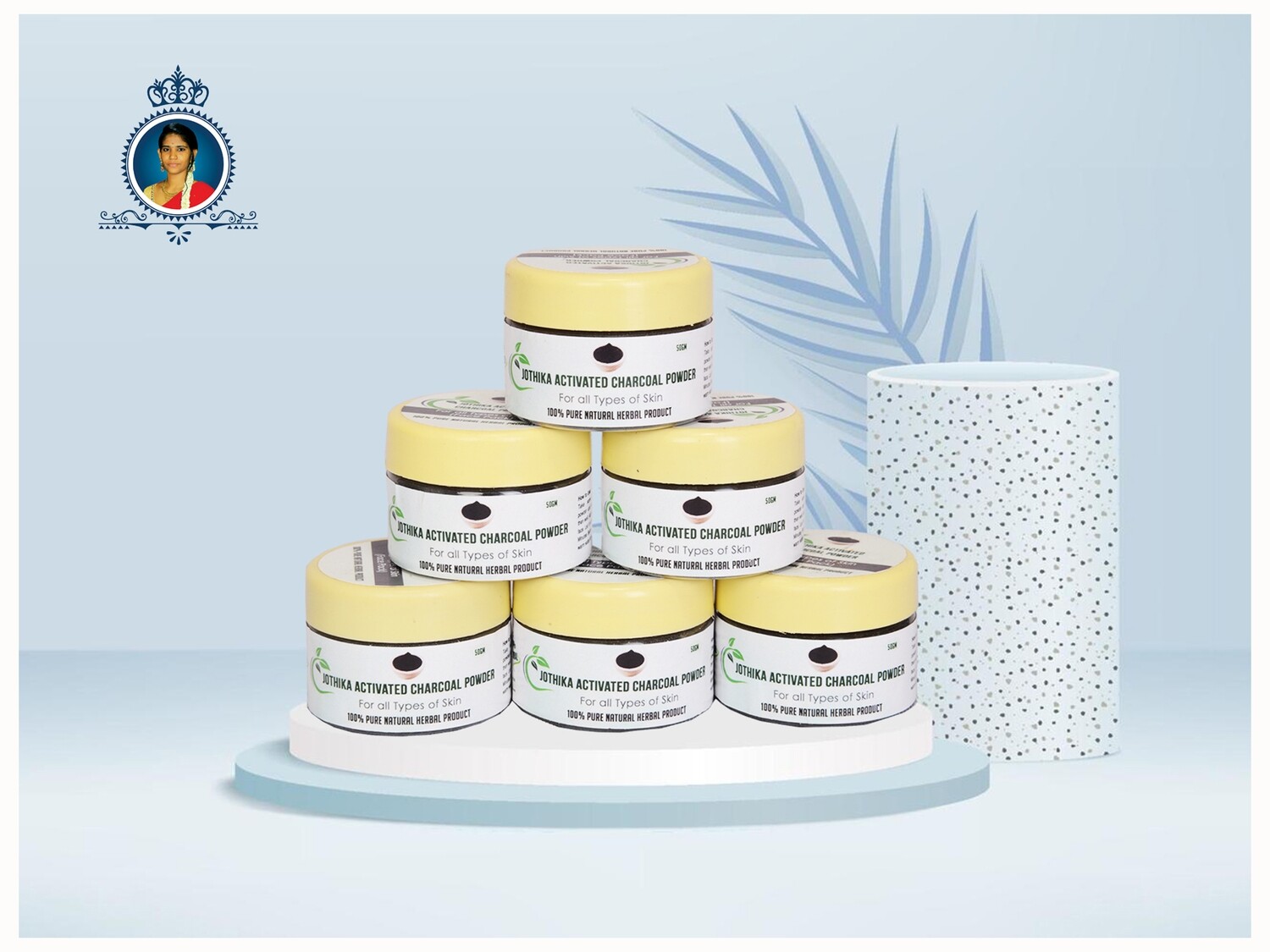 Activated Charcoal Face pack Powder