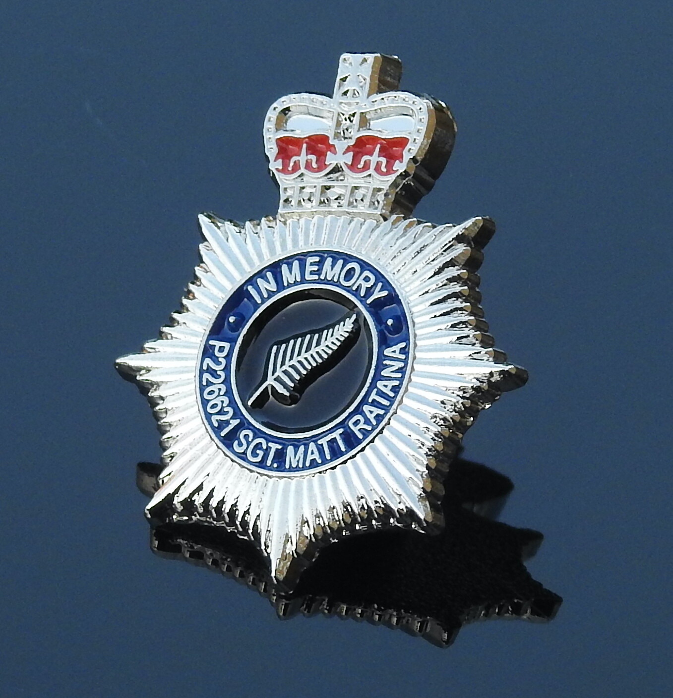 Sgt.Matt Ratana Memorial Badge