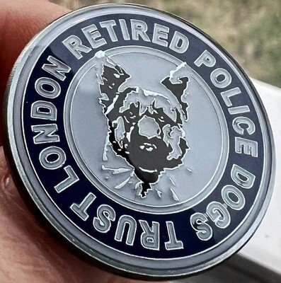 London Retired Police Dogs Trust pin badge