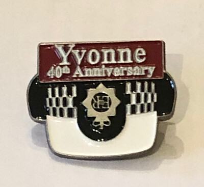 Yvonne Fletcher 40th Anniversary hat pin badge