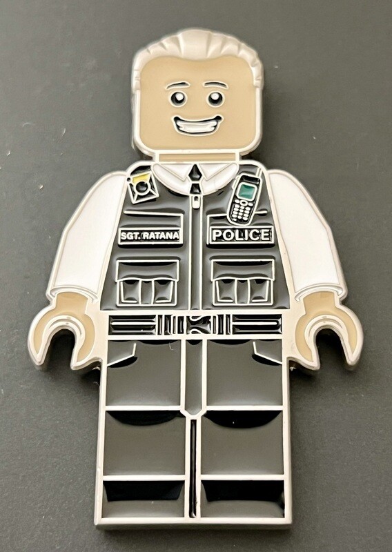 Matt Ratana superhero challenge coin