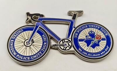 UK Police Unity Tour 2024 challenge coin