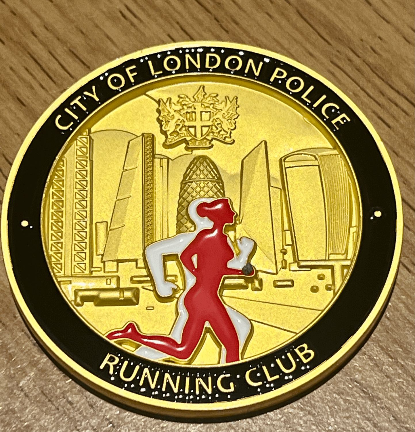 City of London Running Club Challenge Coin