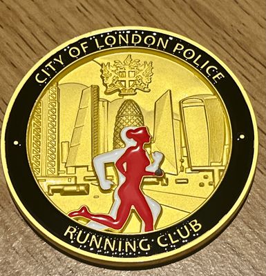 City of London Running Club Challenge Coin