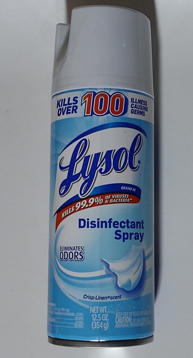 Lysol Disinfectant Spray 12.5oz