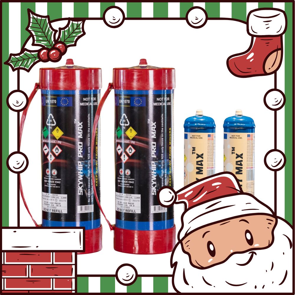 2 x Skywhip Pro Max 3.3L + 2 x Creamymax 660g