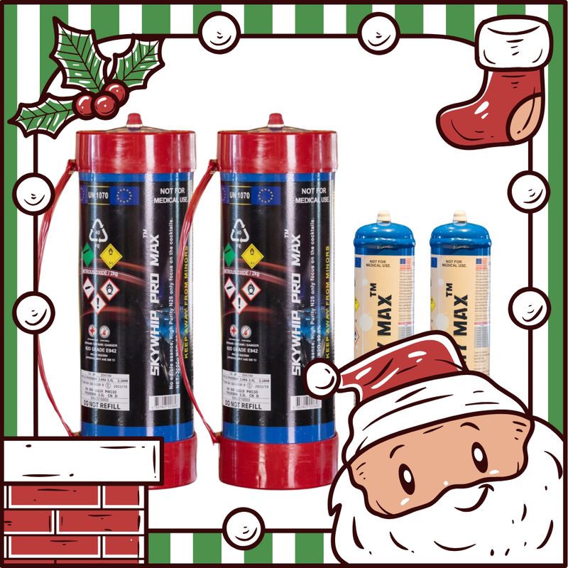 2 x Skywhip Pro Max 3.3L + 2 x Creamymax 660g