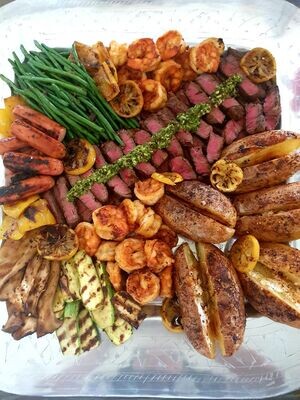 The ultimate Serf and turf tray