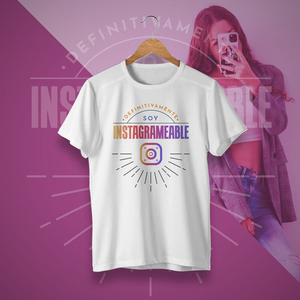 Camiseta Soy Instagrameable