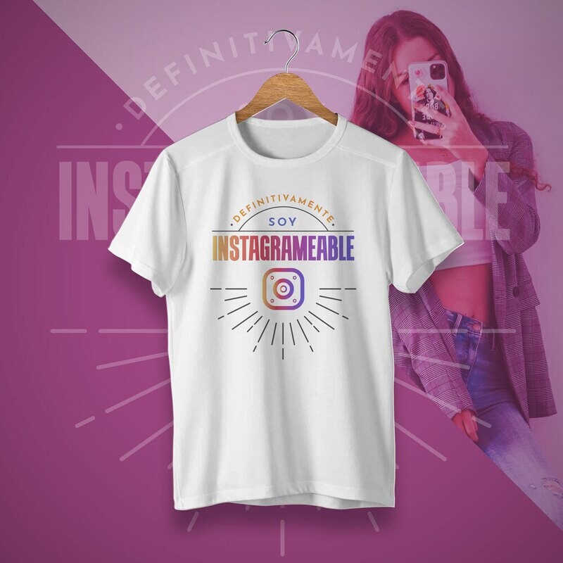 Camiseta Soy Instagrameable
