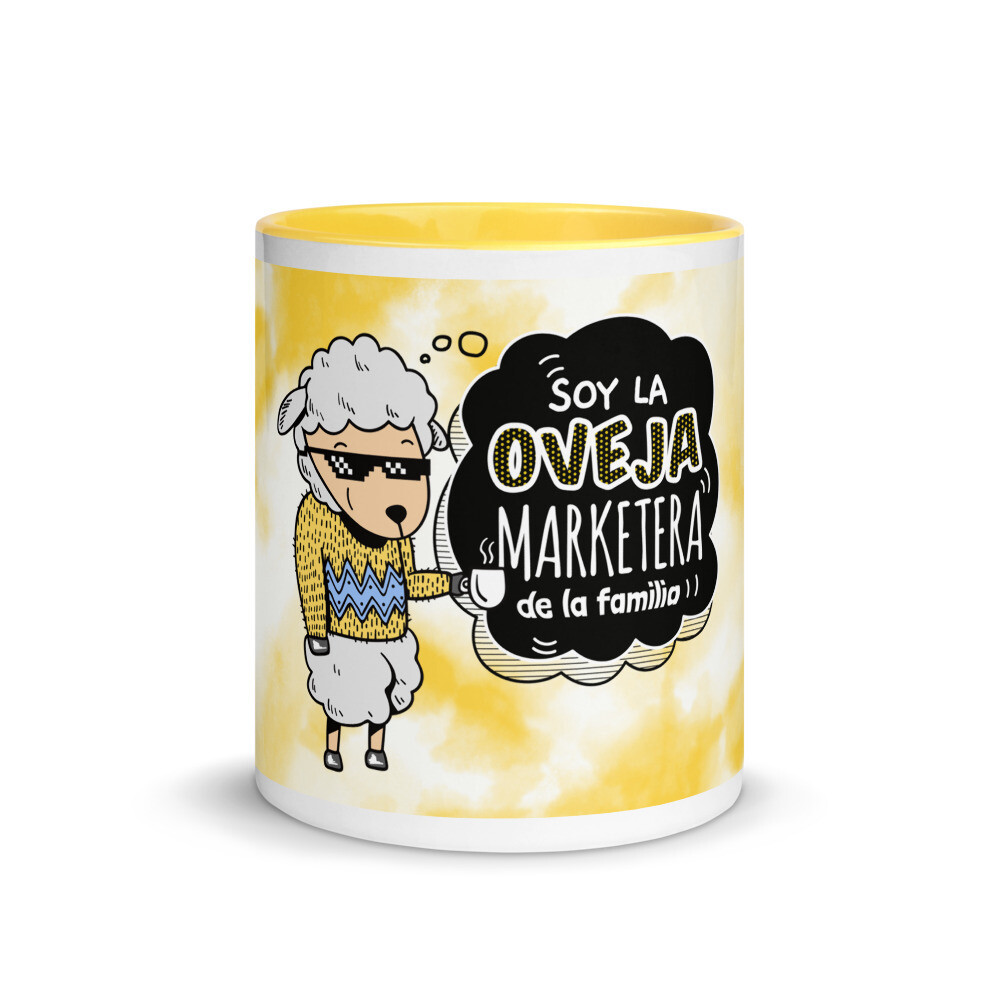 Mug Taza - Soy la oveja marketera de la familia