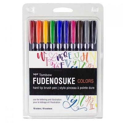 Rotuladores Fudenosuke EstX10