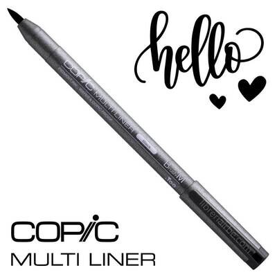 Estilógrafo COPIC MULTILINER Negro Brush Type M