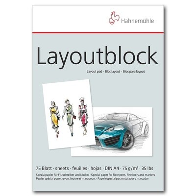 Layoutblock Hahnemühle