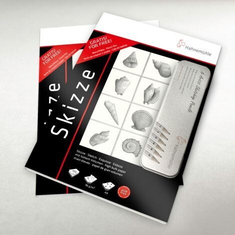 Block  Skizze  Hahnemühle A4 90 g/m²