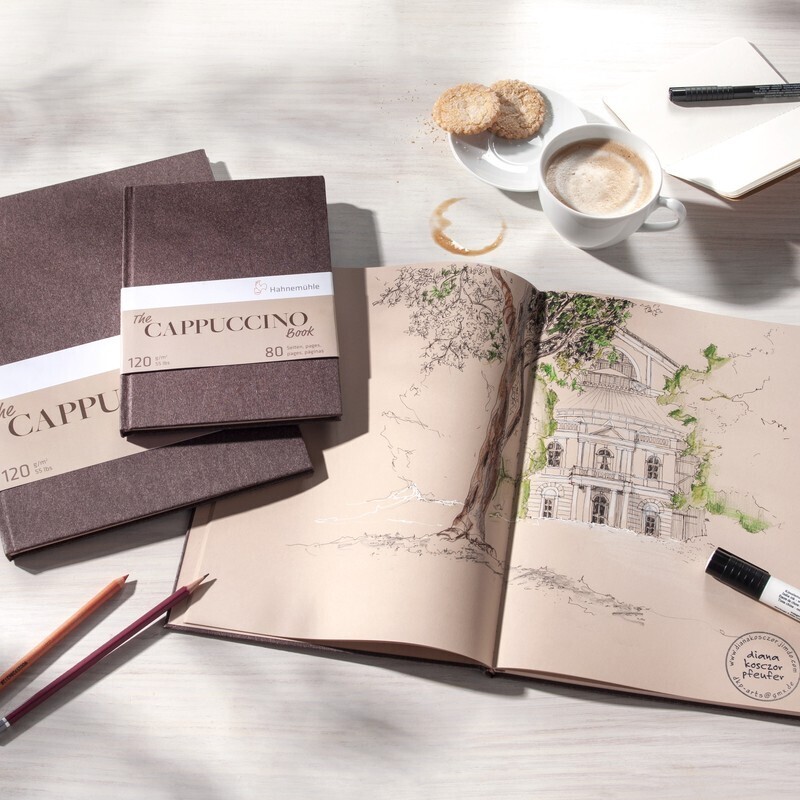 Cappuccino book Hahnemühle 120 g/m²