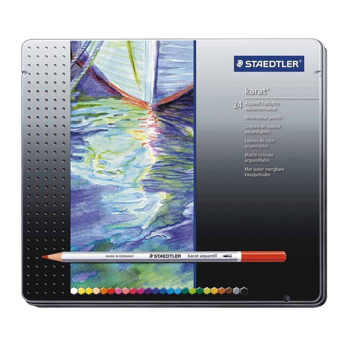 Colores Karat Acuarelables Est x24 Staedtler
